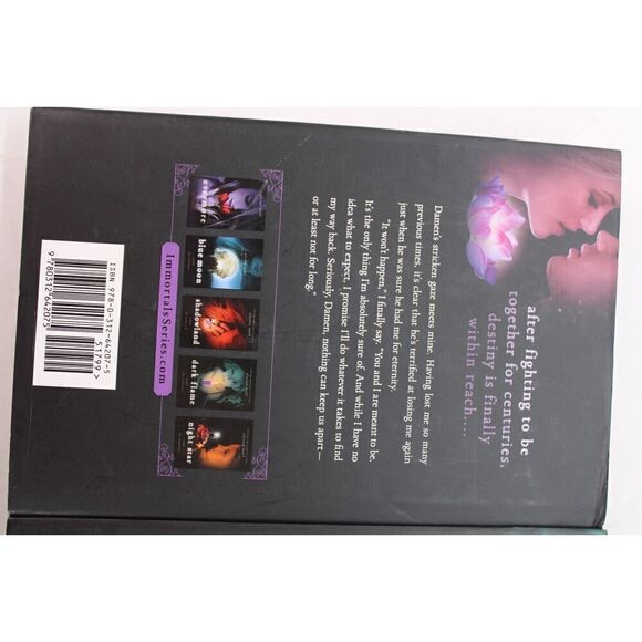 Alyson Noel The Immortals Dark Flame Blue Moon Everlasting Hb Lot - Picture 5 of 10